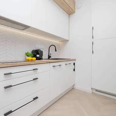 Grzybowska Stylish With Air Conditioning In Wola By Renters Apartmán Varšava